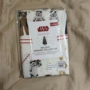 PB Kids Star Wars™ Holiday Organic Pillowcase